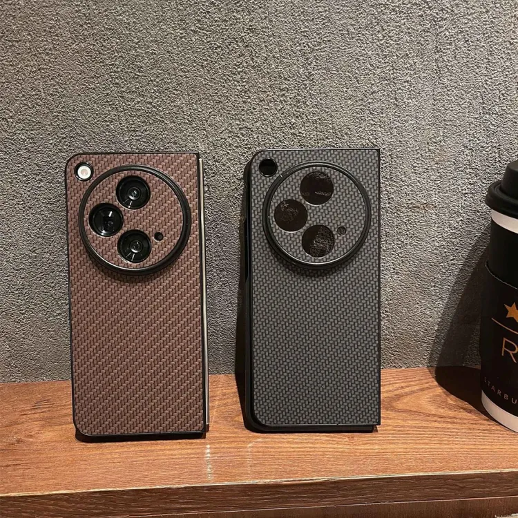 适用OPPO FindN3手机壳凯夫拉芳纶纤维纹典藏版外壳超薄防摔