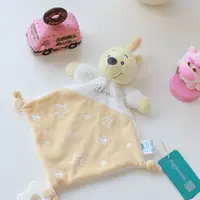 【少女心专属】正版迪士尼可爱卡通噗噗米妮安抚巾哄睡娃娃安抚玩偶超柔陪睡玩偶