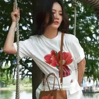 全新未使用 COACH/蔻驰 小花6娜TP024713迪士尼联名款T恤