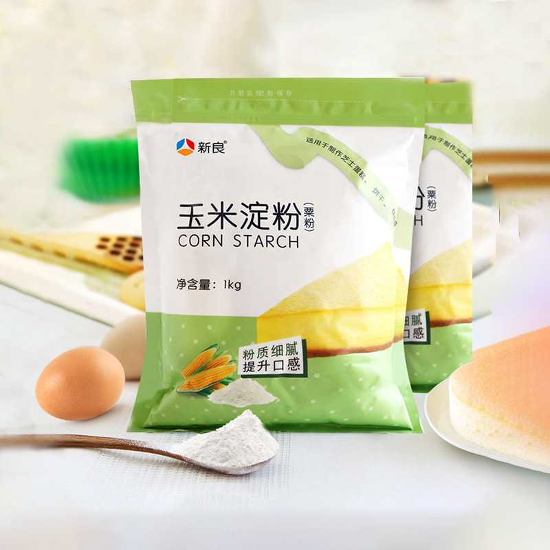 新良玉米淀粉1kg 家用玉米生粉鹰粟粉面包蛋糕用煎炸栗粉大袋