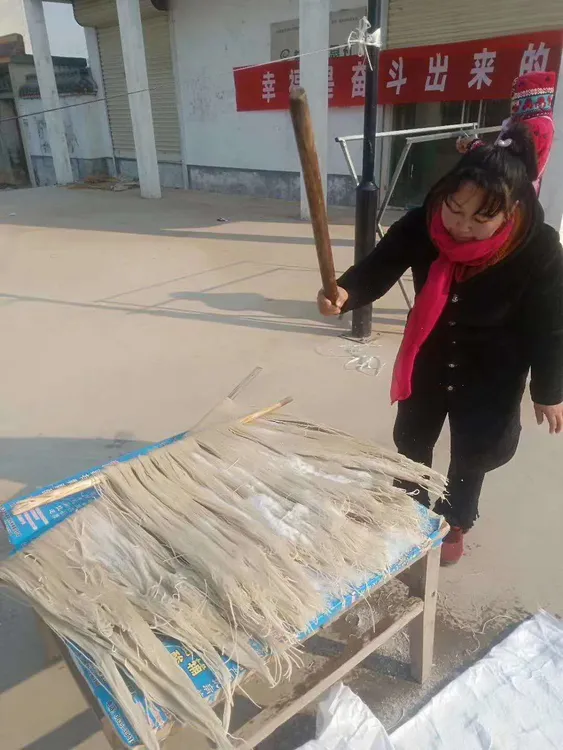 红薯粉条正宗纯正农家纯手工自制天然无添加5斤80商丘土特产