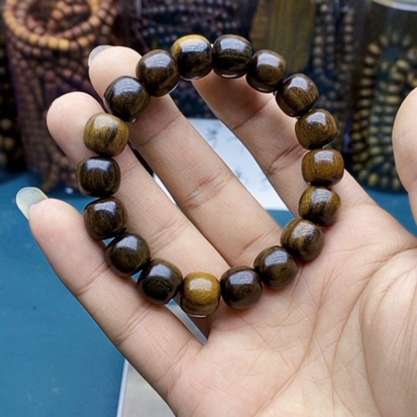【闪购商品】沉香手串东帝汶虎沉