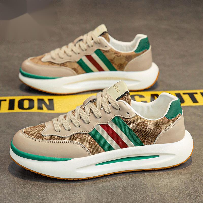 SZ23688【轻奢正品】休闲运动鞋男鞋女情侣款软底真皮时尚