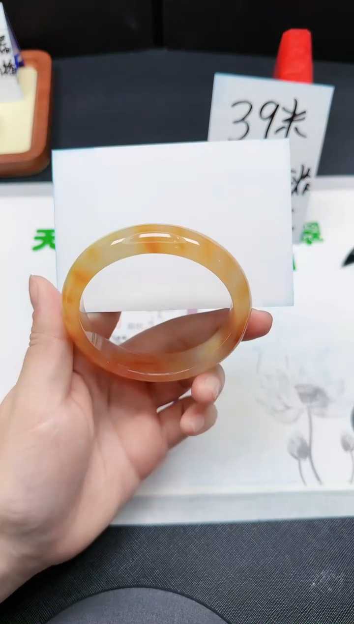 【闪购商品】玛瑙/玉髓手镯未镶嵌6