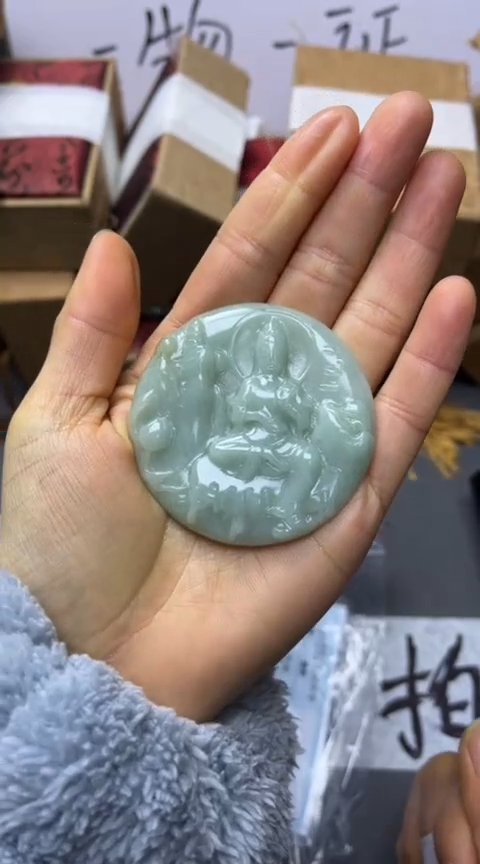 【闪购商品】翡翠颈饰未镶嵌多样性发货拍一发一