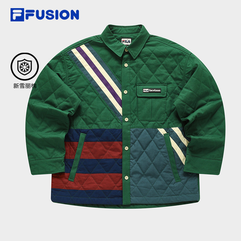 FILA斐乐潮牌棉服外套情侣冬季新款潮流运动休闲上衣T11U417902