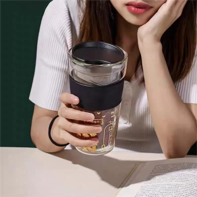 醇香之旅双层玻璃杯