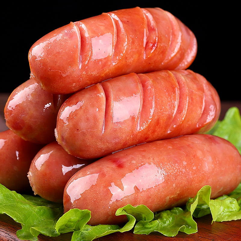 40根地道肠黑椒烤肉肠火山石烤肠黑胡椒原味厂家直销台湾风味香肠