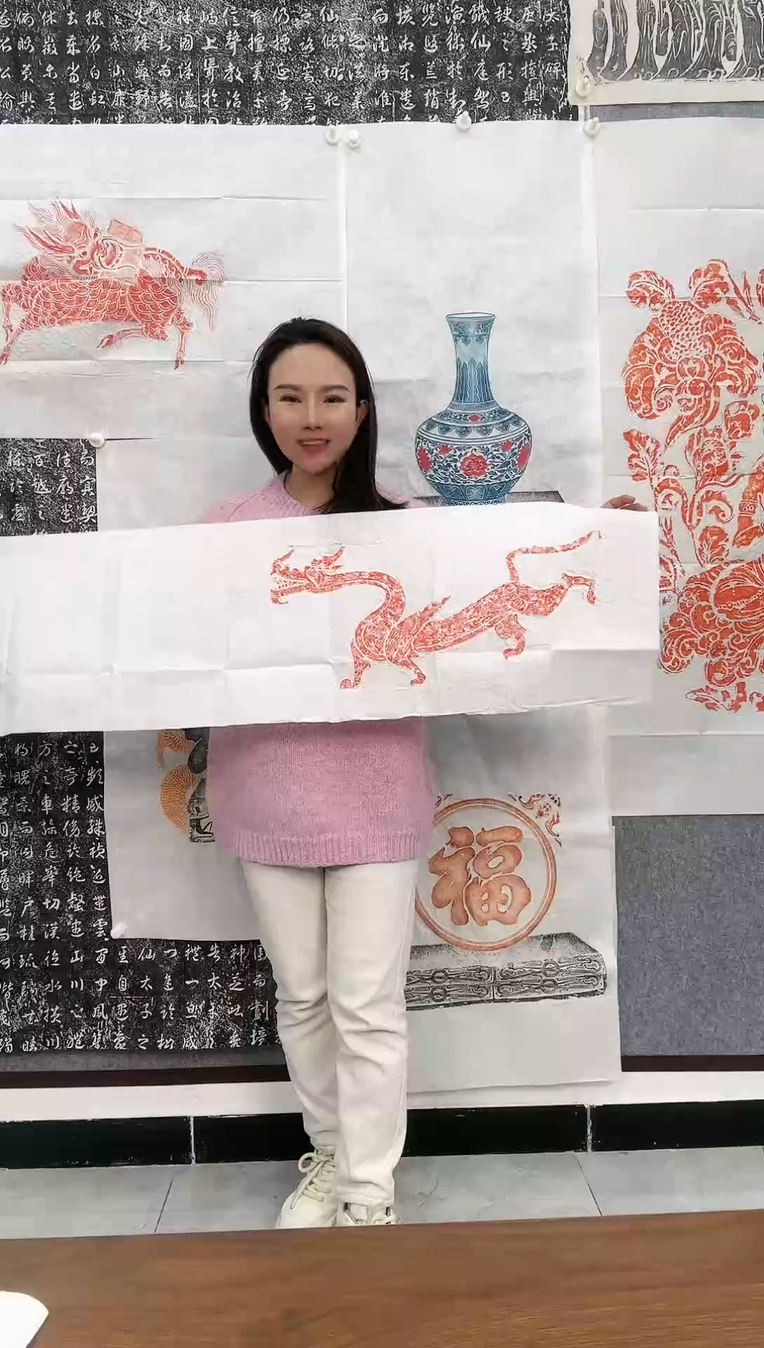 【闪购商品】昌化石其他汉 龙拓片
