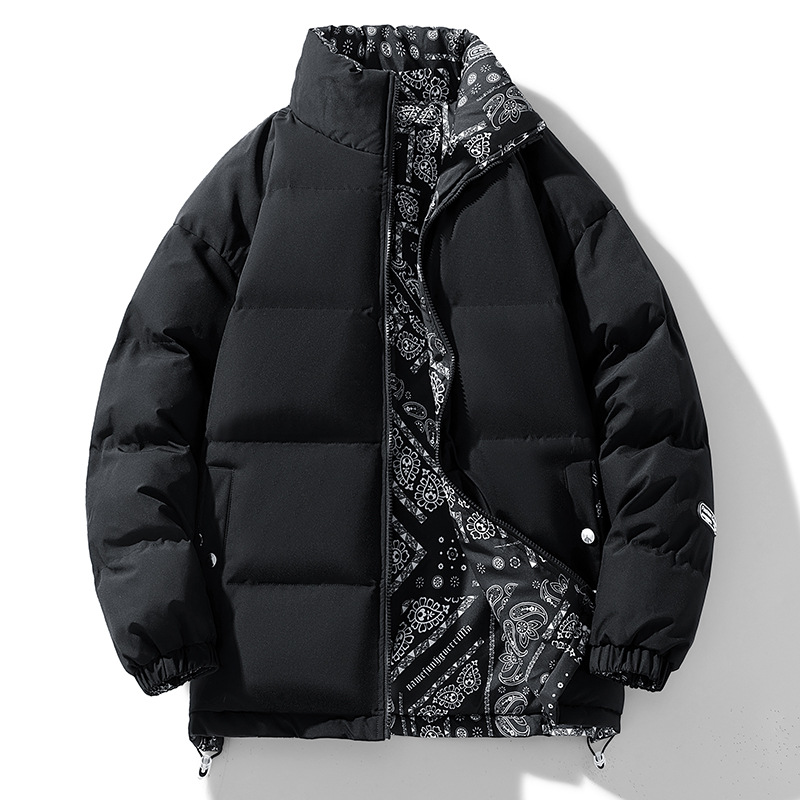 波司登冬季加厚羽绒衣男双面穿潮牌面包服男款羽绒服御寒保暖羽绒