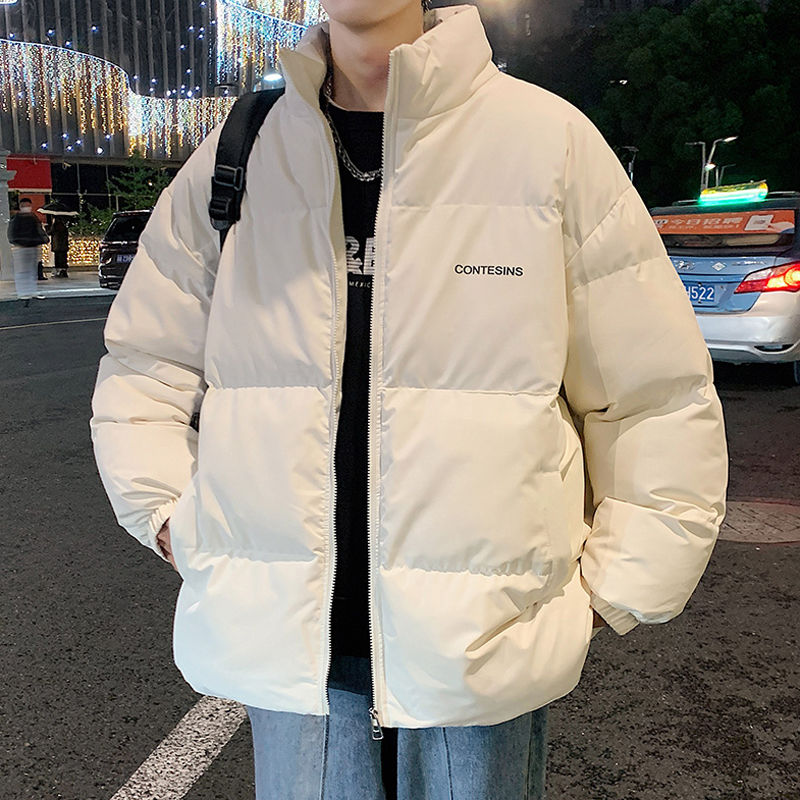 鸭鸭羽绒服新款爆款加厚美式羽绒衣男款外套季ins袄黑色情侣面