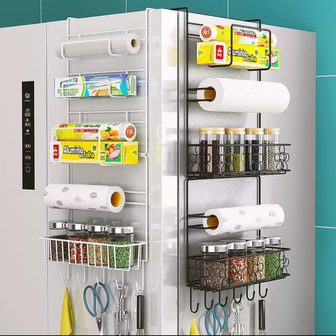 多层侧壁收纳架神器壁挂式收纳置物架调料置物家用厨房收纳柜架子