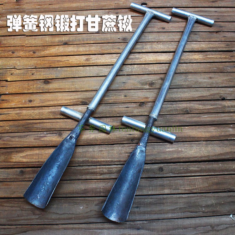 全钢锻打弧型洞锹挖甘蔗专用铲子农用小树铲笋锹老式打洞洛阳铲