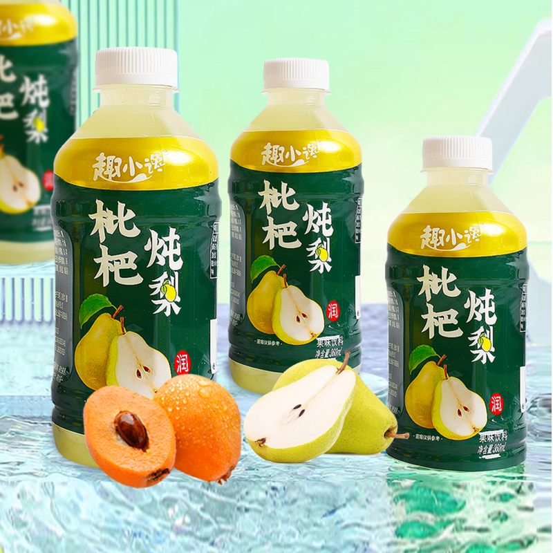 枇杷炖梨360ml*6瓶雪梨汁果味饮品便宜特价果汁饮料清爽清润