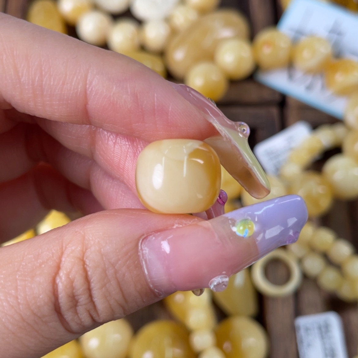 【闪购商品】琥珀裸石未镶嵌三*口112
