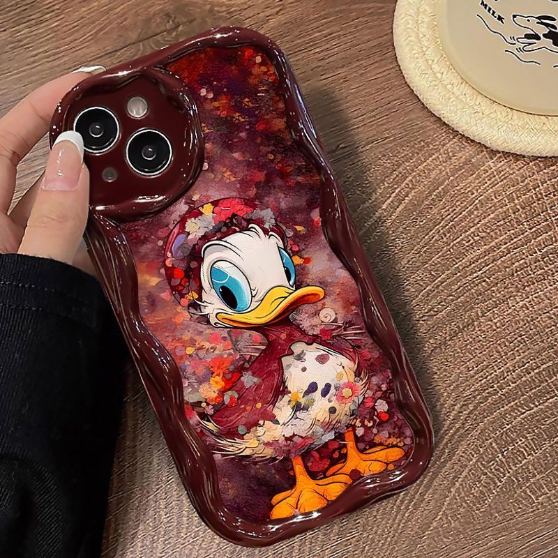 翠花小鸭苹果15/14手机壳iPhone13防摔12/11华为荣耀oppo小米vivo