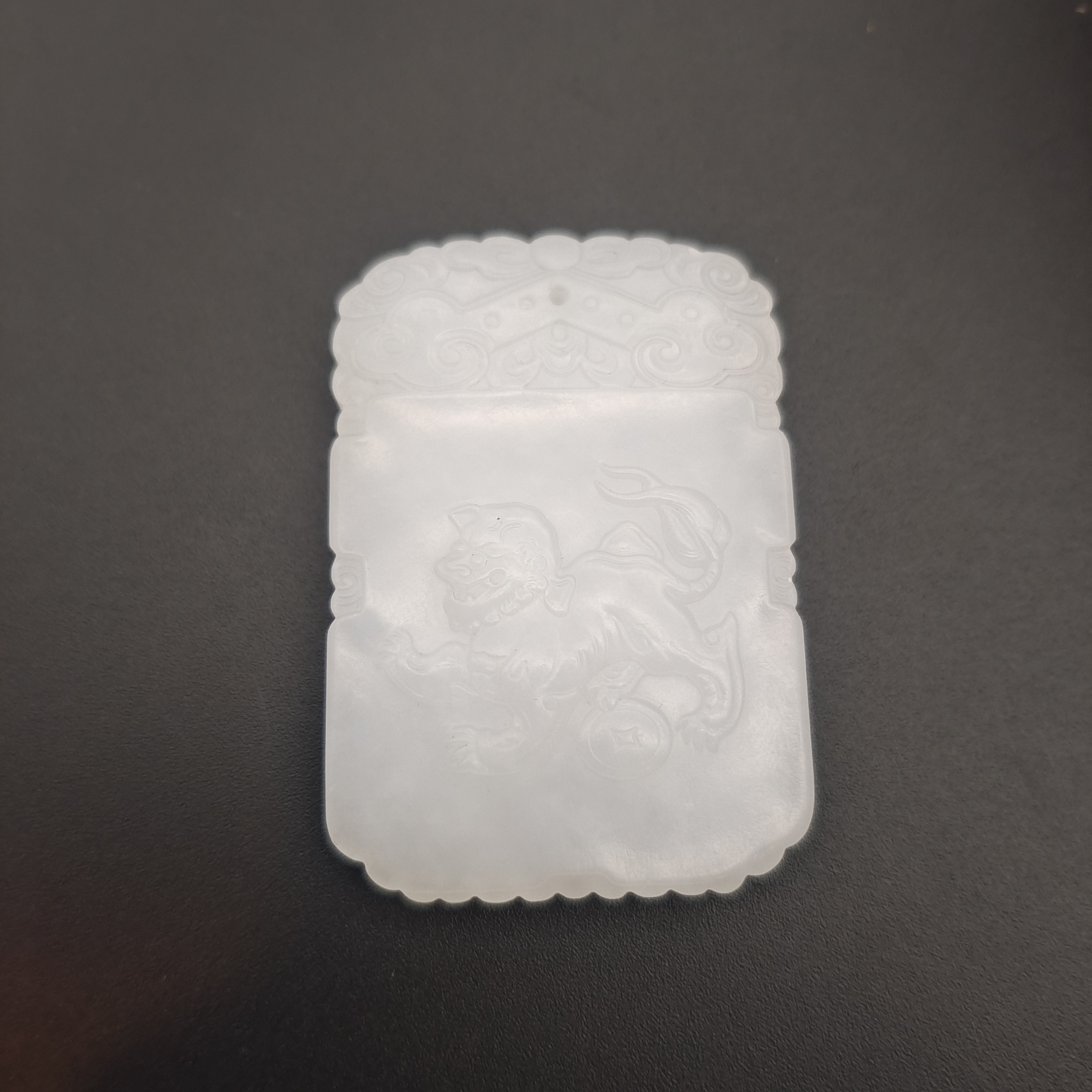 【友谊商店】创汇期玉吉庆瑞狮牌405769