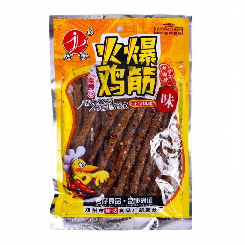 君仔 素火爆鸡筋 90g/袋