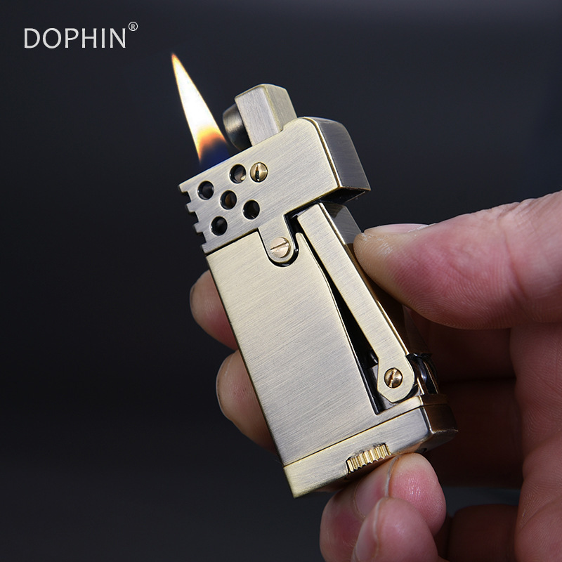 原装煤油打火机防风按压自动点火时尚复古个性创意点火器高档