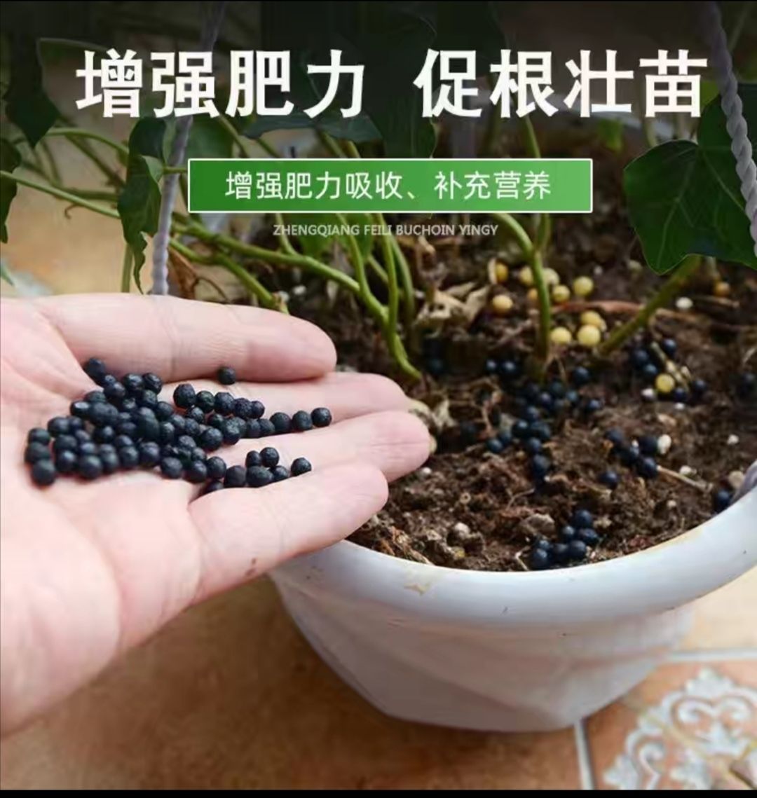 丨鲜花花卉绿植通用颗粒肥料家用型庭园艺有机肥正品专用
