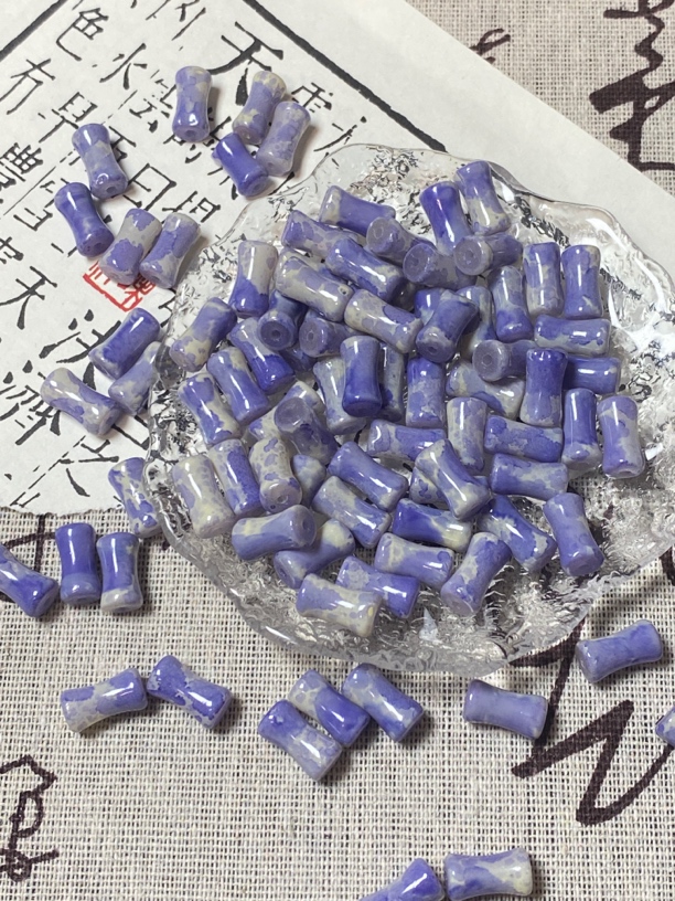 今喜：竹节 葫芦 枣珠琉璃DIY手作