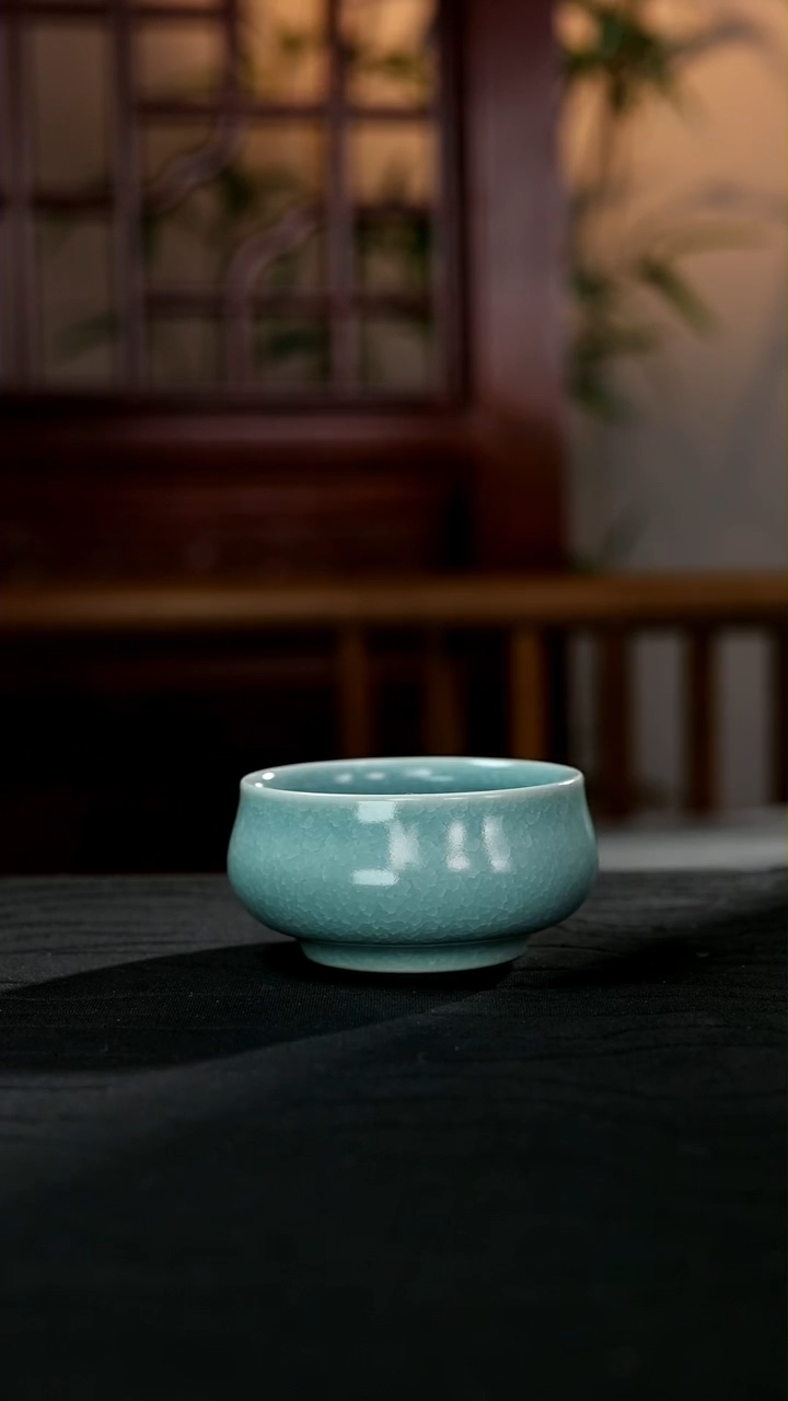【闪购商品】瓷杯成老师#雪泥鸿爪#炉式杯赠香插