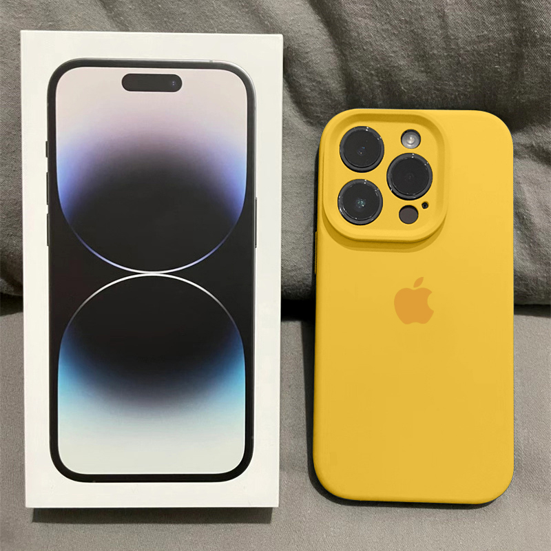 向日葵女液态硅胶iPhone15promax全包13/12苹果14pro手机壳11耐脏