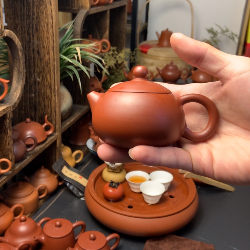 【闪购商品】紫砂茶壶马*115cc