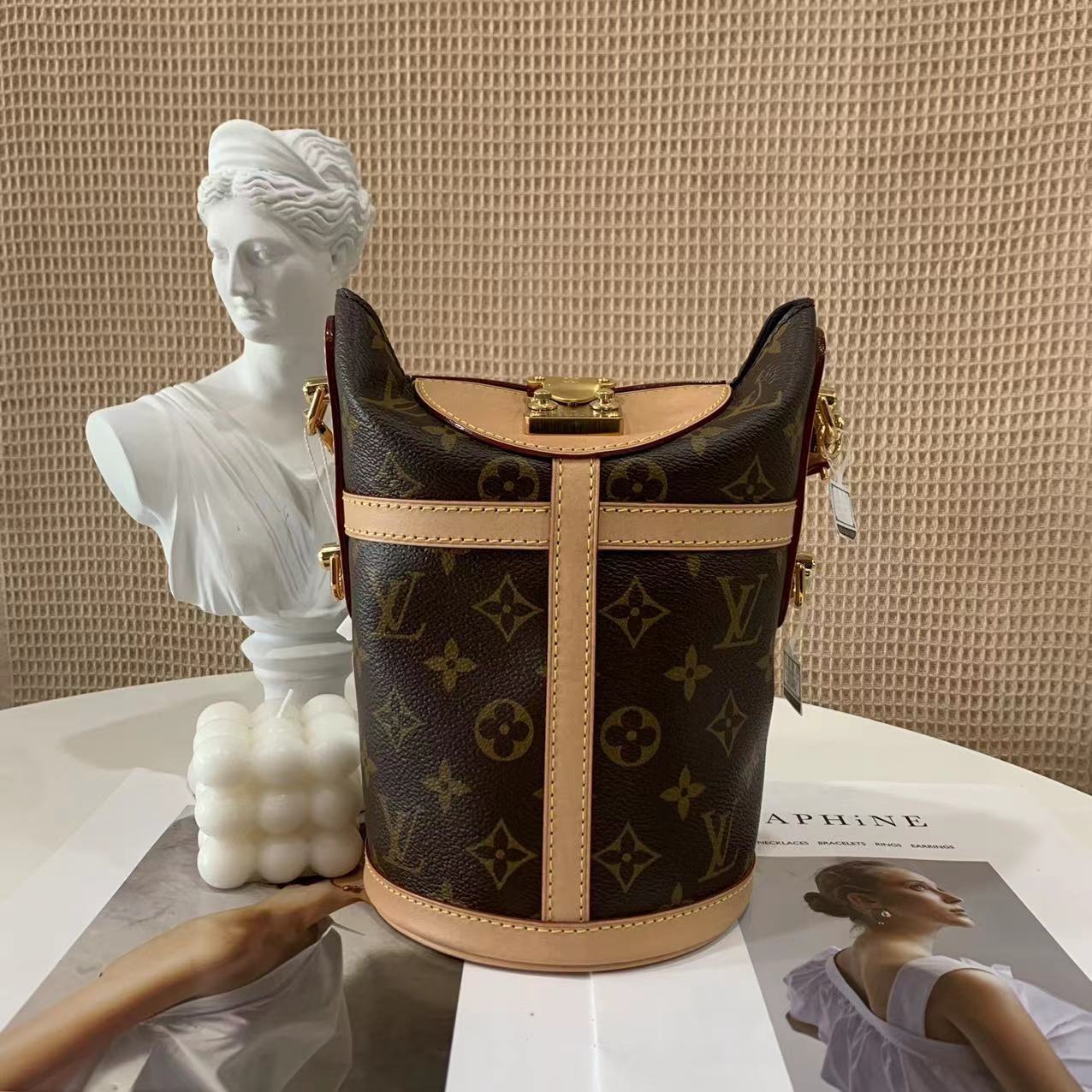 95新 LouisVuitton/路易威登 lv薯条包单肩/公价18900/严选