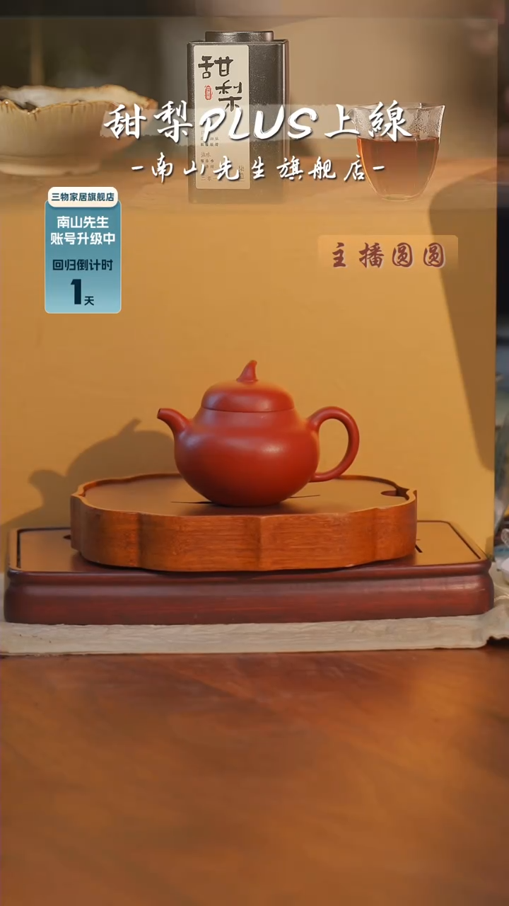 【闪购商品】紫砂致隐-茄段紫砂壶