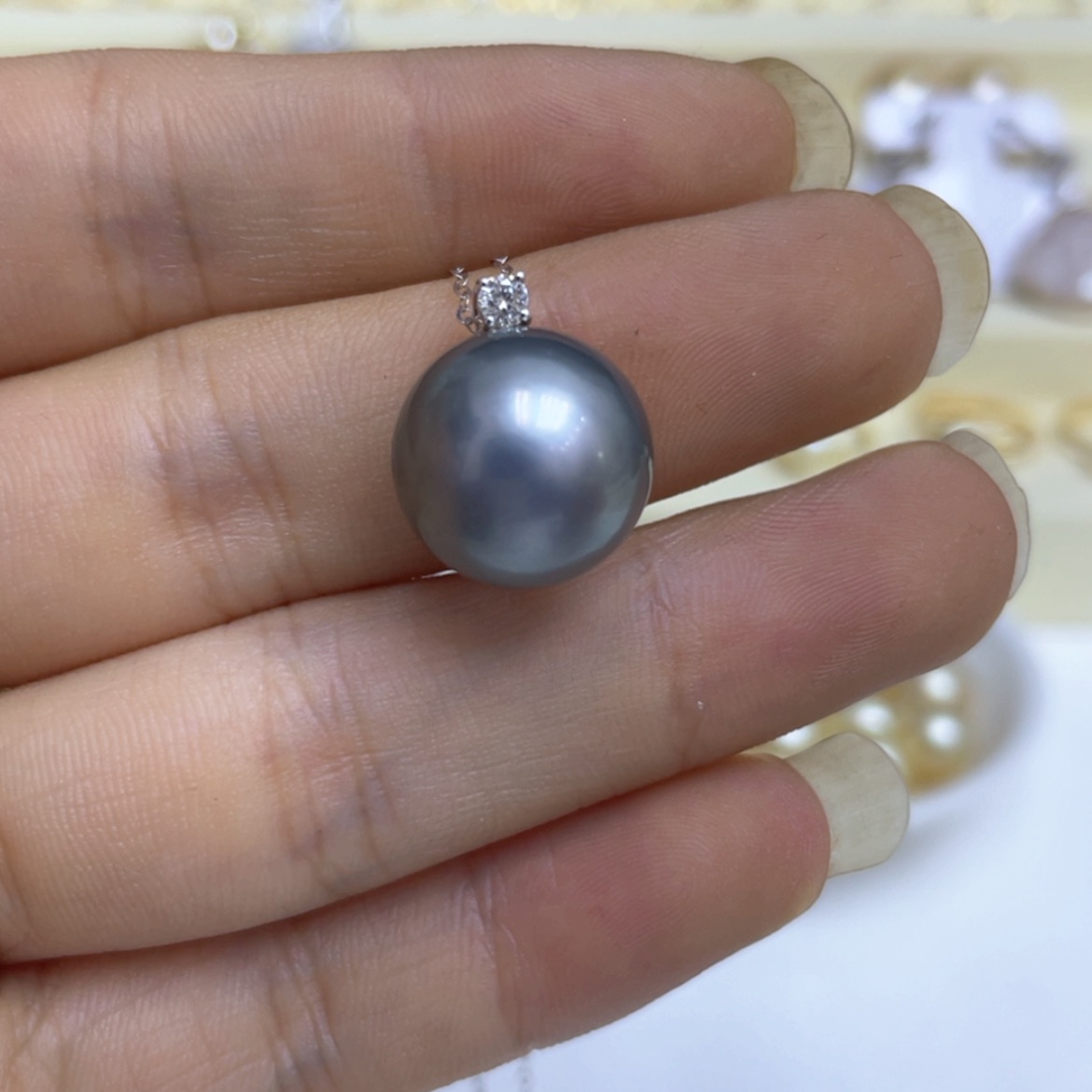 【闪购商品】海水珍珠吊坠(赠链)未镶嵌