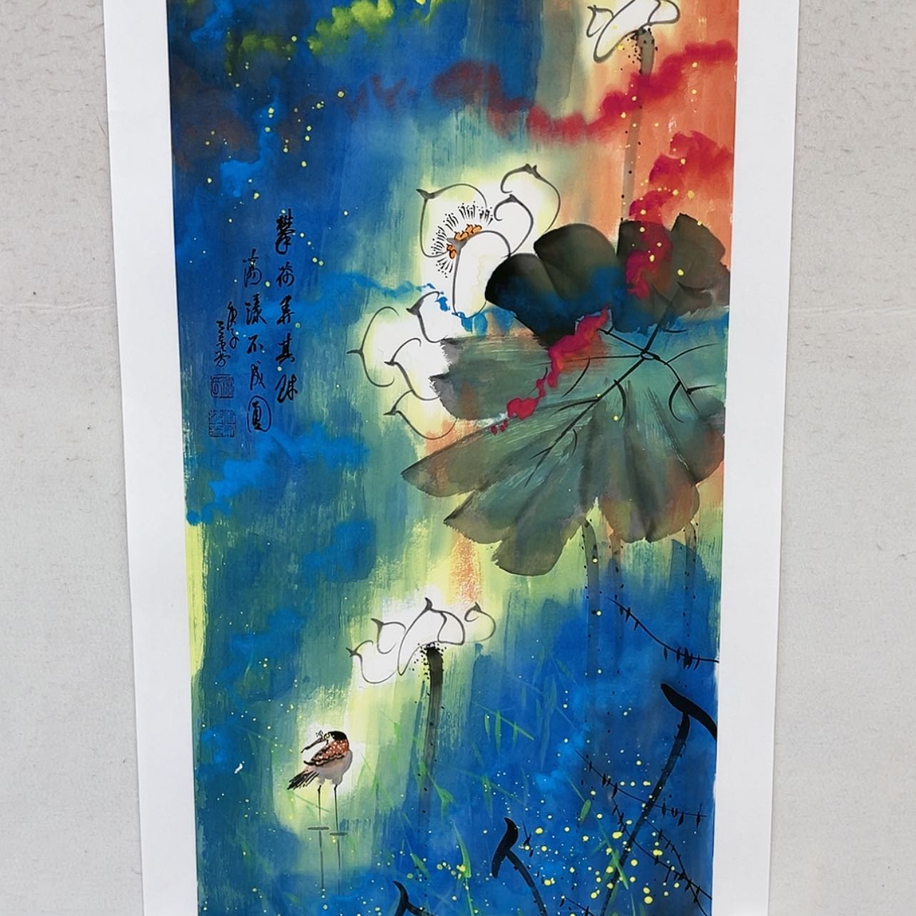 【闪购商品】书法大红袍画家康兰芳老师真迹
