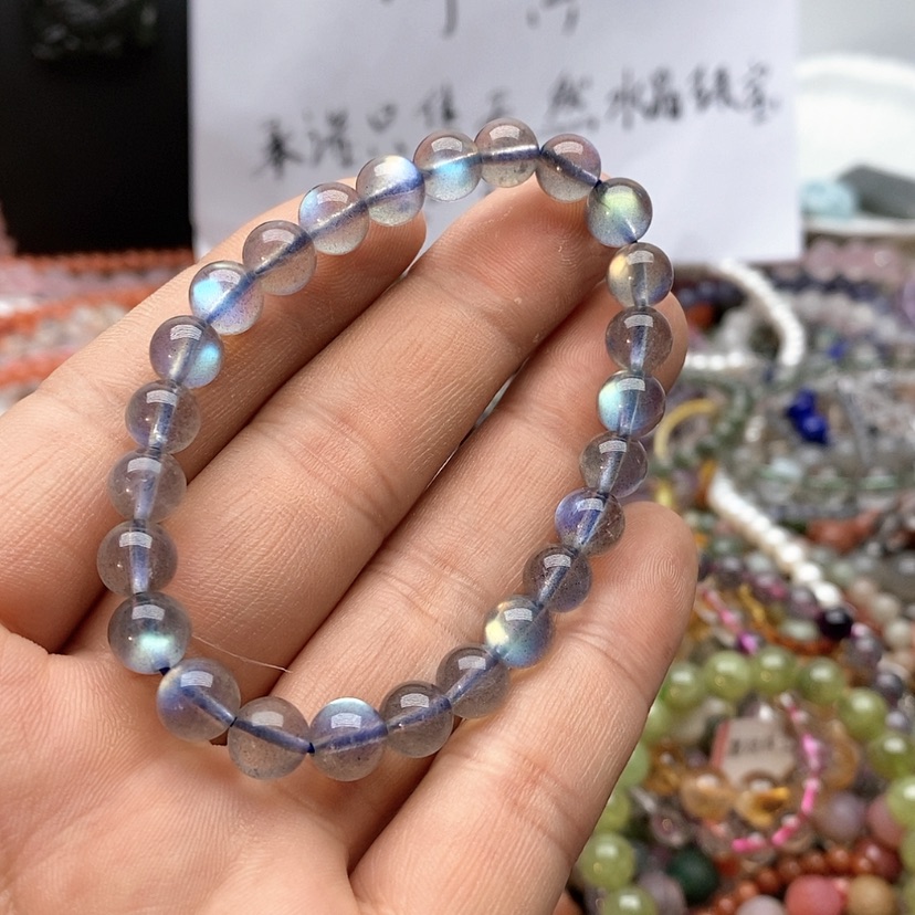 【闪购商品】拉长石手链未镶嵌
