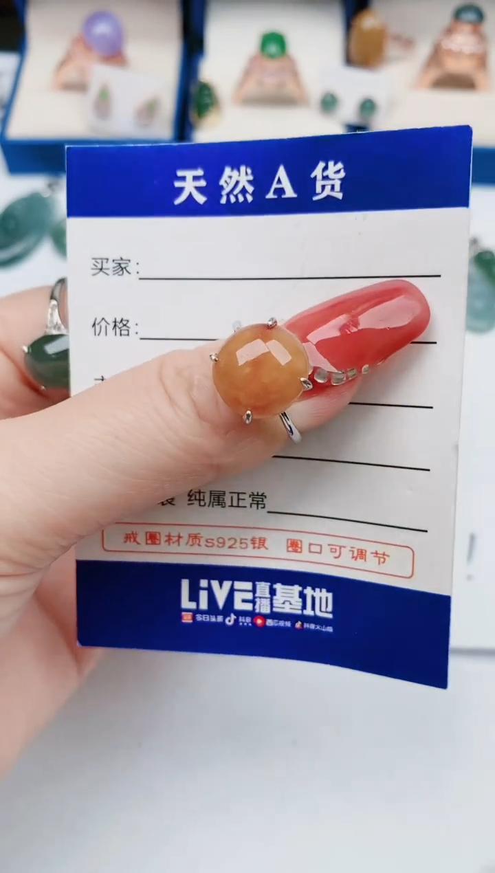 【闪购商品】翡翠1银S925镶嵌1