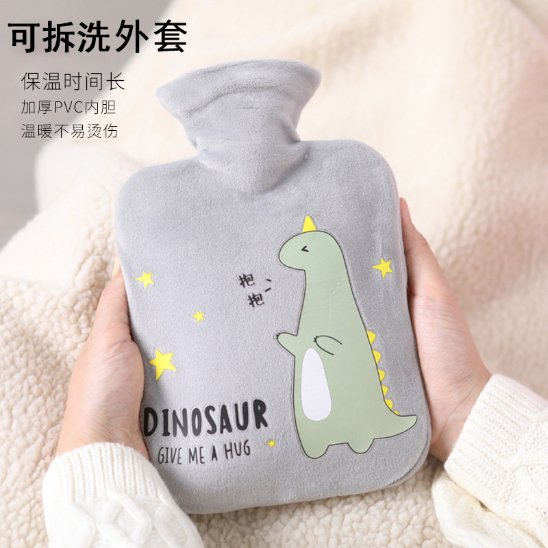 热水袋注水暖水袋脚用暖脚被窝女专用宿舍灌水睡觉敷肚子可爱暖手