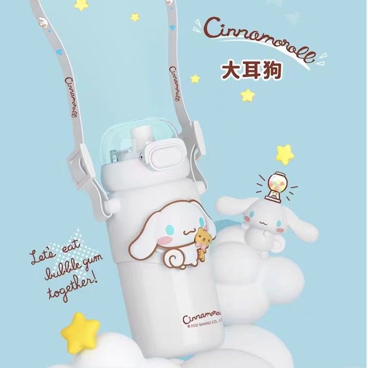 玉桂狗  库洛米316不锈钢 儿童保温杯 460ML