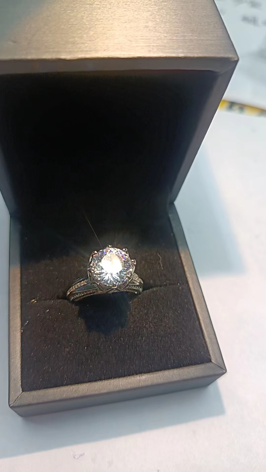 【缅部情怀 唯有与你】 FL净度999a524戒指