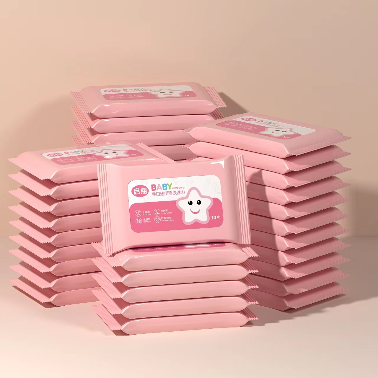 【粉丝福利】 包邮到手湿巾1包 颜色款式随机