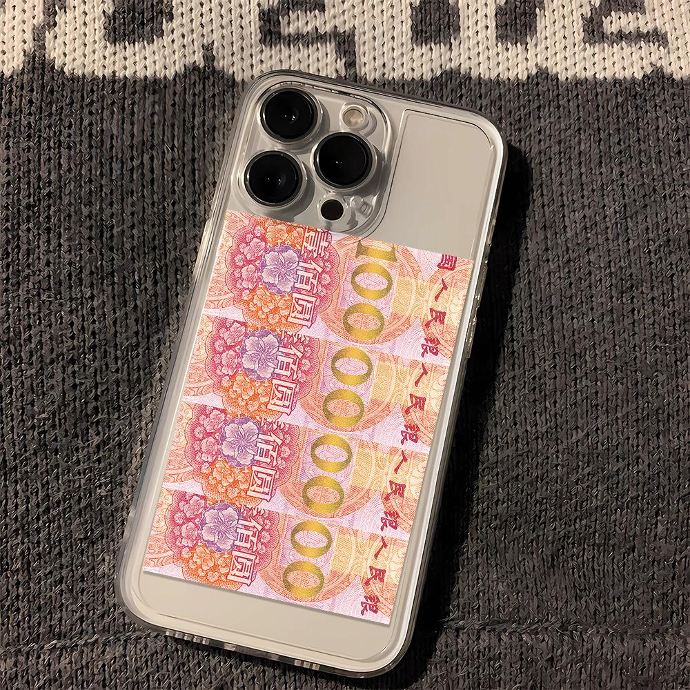 百元大钞苹果14手机壳iphone13/12promax高级11xr/xs软78