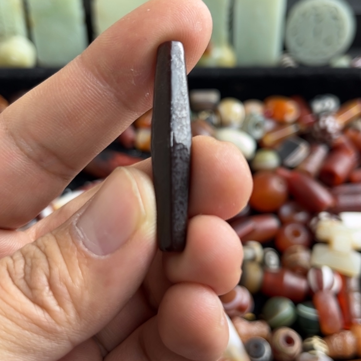 【闪购商品】玛瑙/玉髓颈饰合金龍*龘