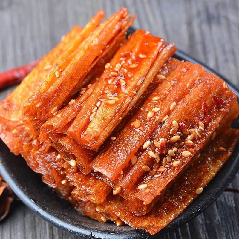 豆有味爆辣豆卷网红豆皮辣条组合湖南特产怀旧零食小卖部麻辣小吃