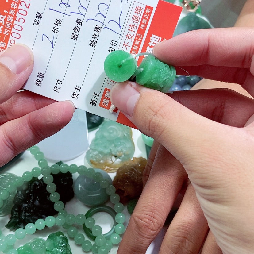【闪购商品】定制翡翠未镶嵌人*
