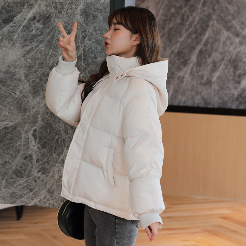 时尚2023年羽绒棉服羽绒棉服女韩版学生面包服女短款羽绒棉服