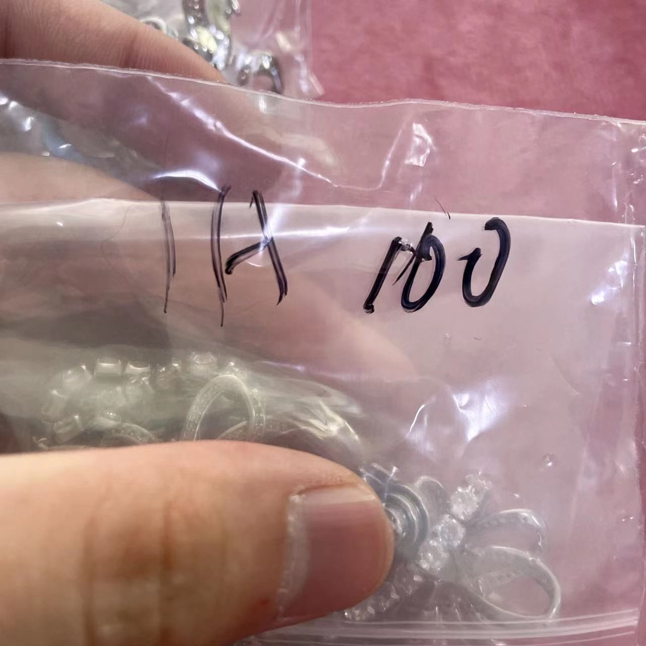 合金耳饰 松松花朵耳钉1h100