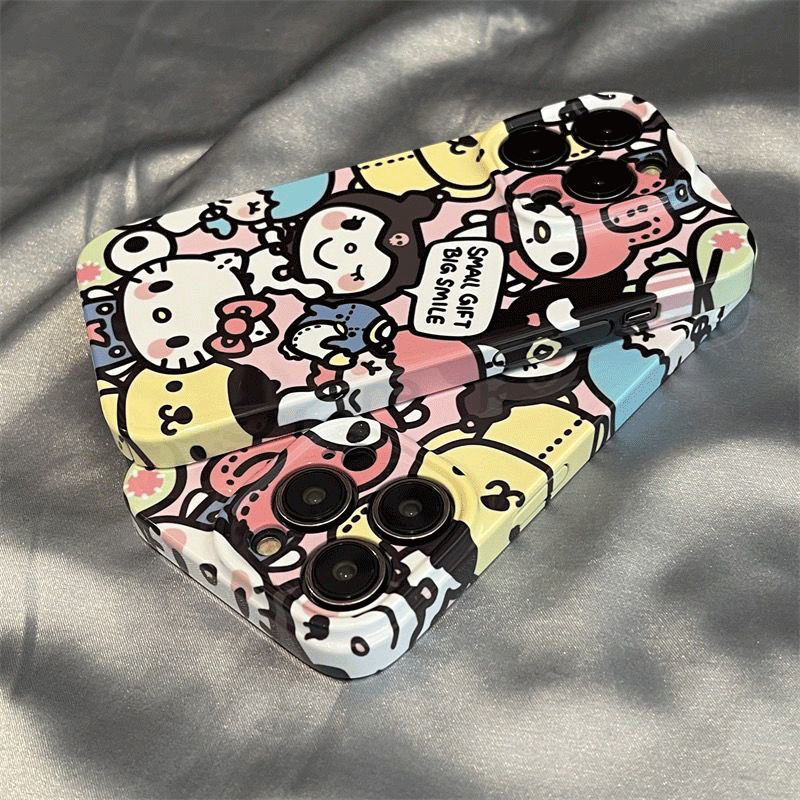 适用【苹果/华为oppovivo小米】菲林全包三丽鸥手机硬壳创意透明5G