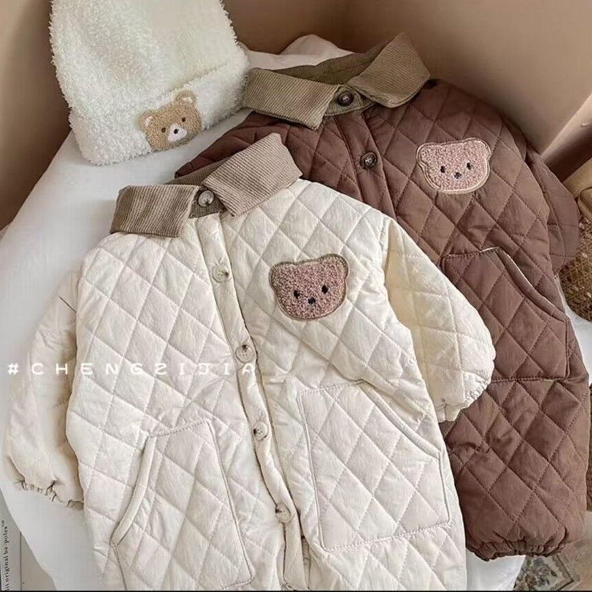 巴吧啦新生婴儿冬季洋气百搭衣服连体衣男女宝宝秋冬洋气保暖夹棉