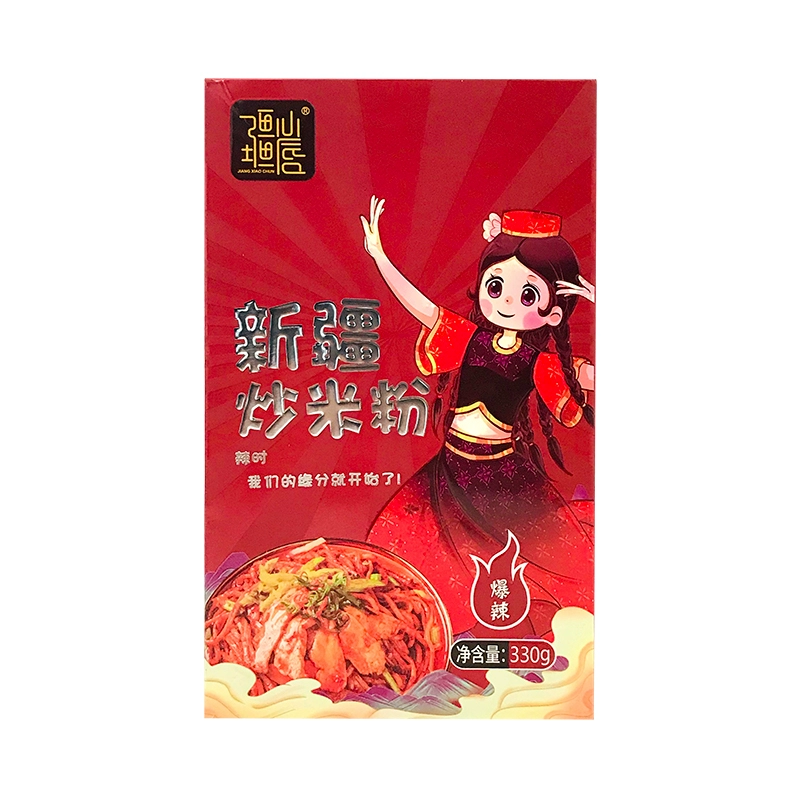 临期 疆小唇 新疆炒米粉330g爆辣中辣（2024/8/13-2024/8/28）