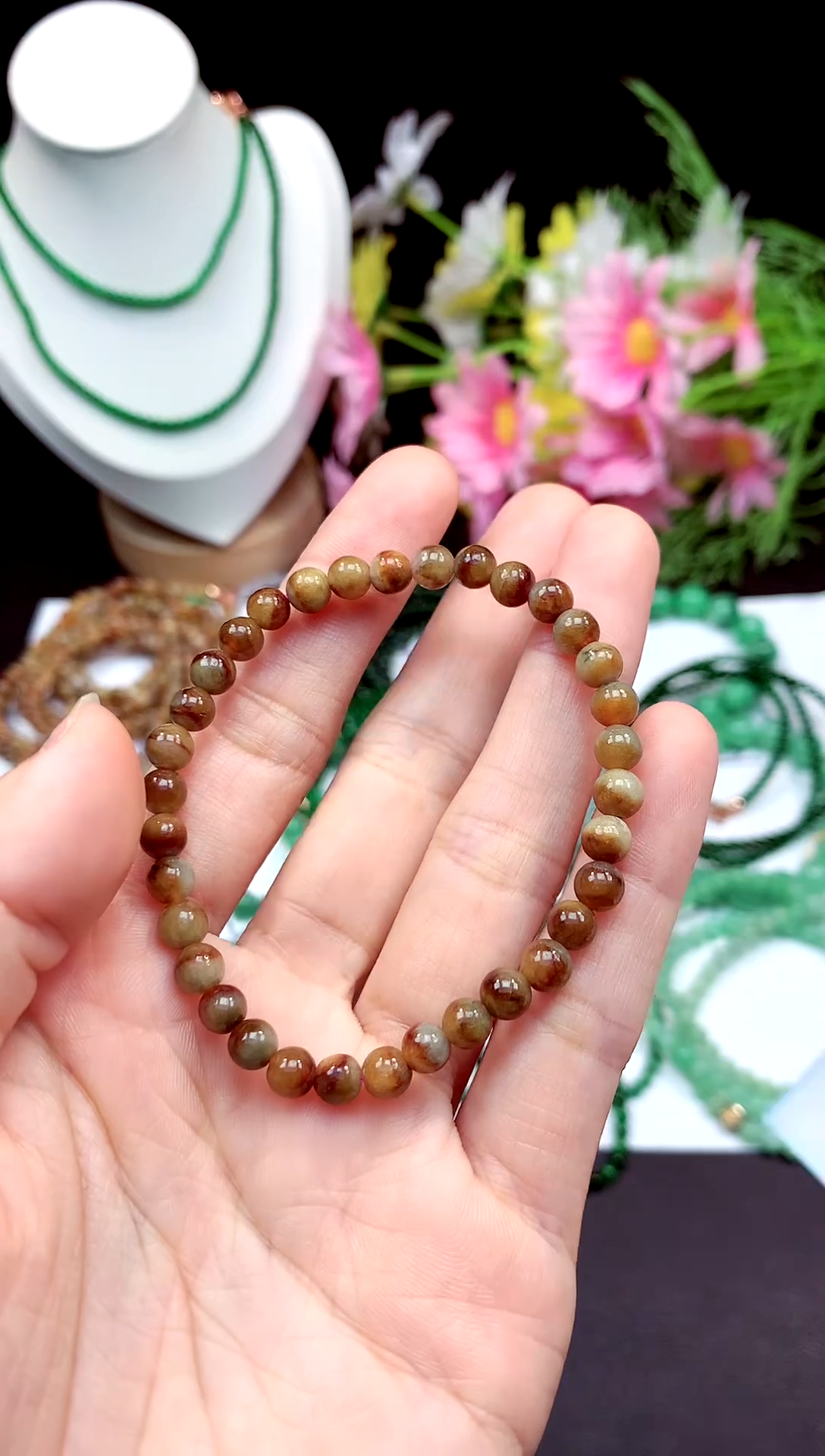 【闪购商品】翡翠手链未镶嵌手串