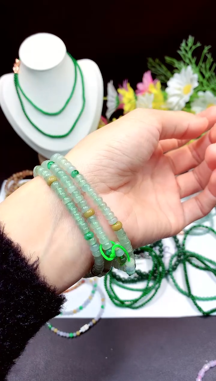 【闪购商品】翡翠手链未镶嵌项链