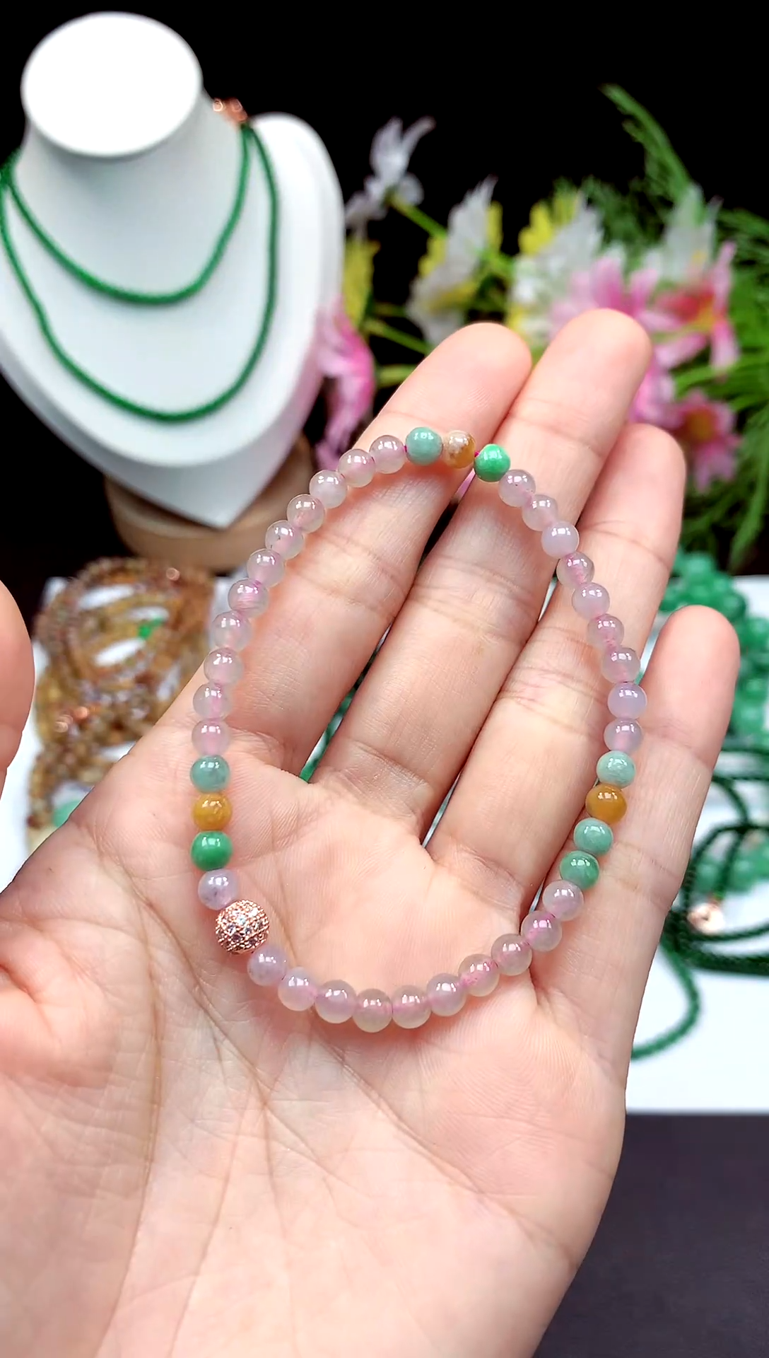 【闪购商品】翡翠手链未镶嵌手串